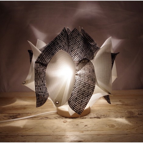 Lampe design en voile de Bateau