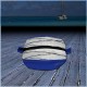 PORTE MONNAIE Diax Bleu en voile de bateau 