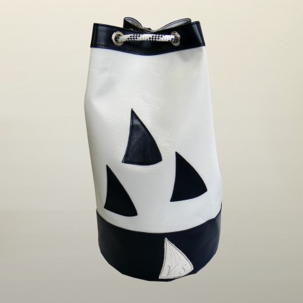 Sac marin en voile de bateau navy blue