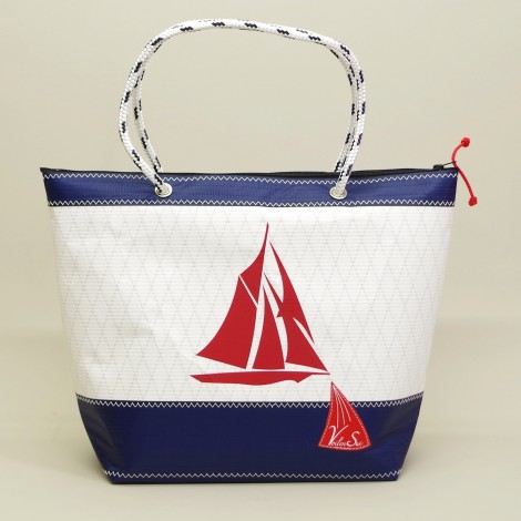 Cabas Ketty zippé Classic Yacht