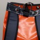 Sac d'escalade 45 litres orange Noir