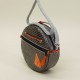 Sac à Main Rondinara en voile de bateau orange