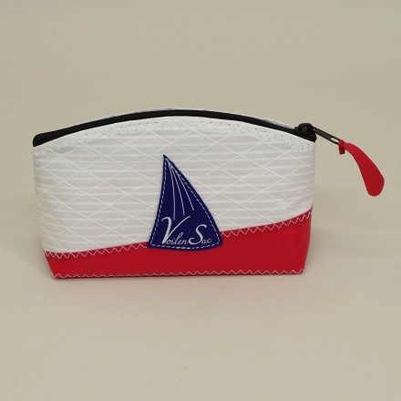 Trousse de toilette en voile de bateau