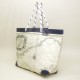 Cabas Ketty Carte Cuir Marine