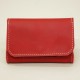 Blague a Tabac Cuir Rouge