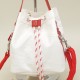 Sac seau Mel Vintage 20 Rouge en voile de bateau