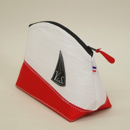 Trousse de toilette en voile de bateau