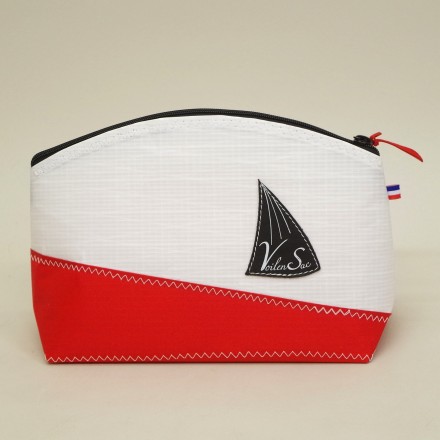 Trousse de toilette en voile de bateau