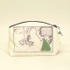 Trousse de toilette Carte de St Tropez en voile de bateau