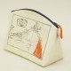 Trousse de toilette L carte marine bretagne