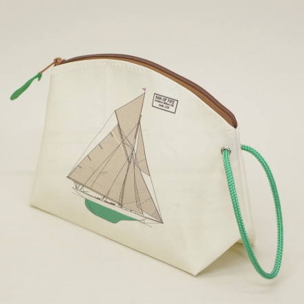 Trousse de toilette Classic Nan Of Fife en voile de bateau