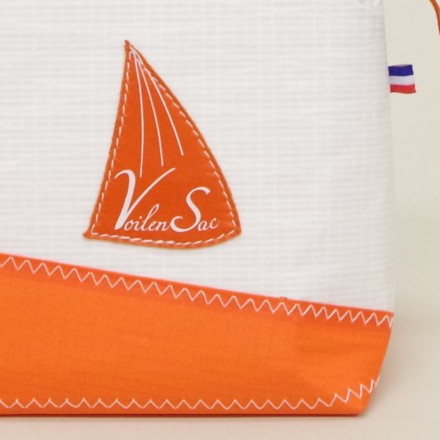 Trousse de Toilette L Orange en voile de bateau