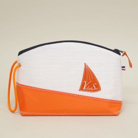 Trousse de Toilette L Orange en voile de bateau