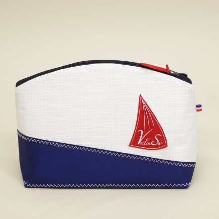 Trousse de Toilette L en voile de bateau
