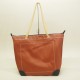 Cabas Ketty Burgundy en voile de bateau