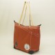 Cabas Ketty Burgundy en voile de bateau
