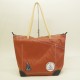 Cabas Ketty Burgundy en voile de bateau