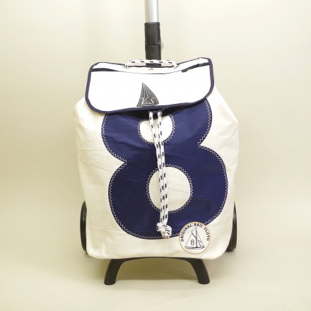 Caddy Vintage Odile en voile de bateau recyclée Andersen Shopper fun