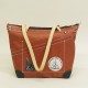 Cabas Ketty S Burgundy en voile de bateau