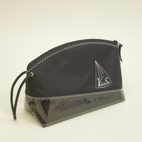 Trousse de Toilette "Une Gondole A Venise" en voile de bateau