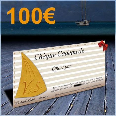 Chèque cadeau de 100€